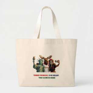 VM 2026 United : USA, Kanada, Mexiko T-Shirt Jumbo Tygkasse