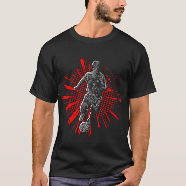 VM 2026 Wild fotbollssjäl T-shirt (Framsida)