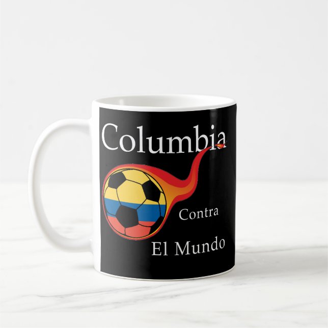 Vm - Columbia vs. världen Kaffemugg (Vänster)