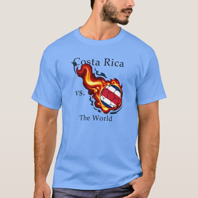 Vm - Costa Rica mot världen Tee Shirt (Framsida)