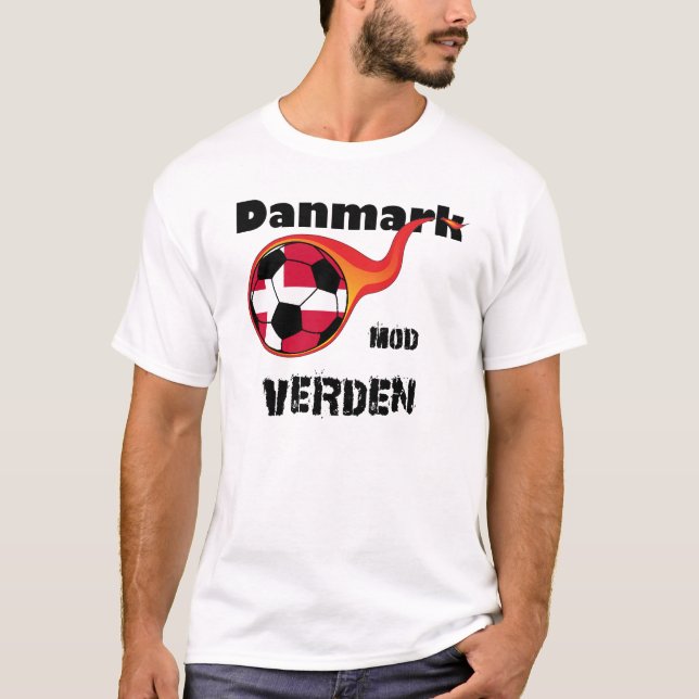 vm - Danmark kontra världen Tee (Framsida)