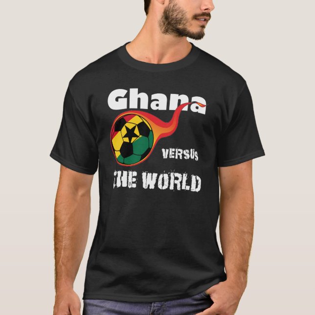 Vm - Ghana kontra världen T Shirt (Framsida)