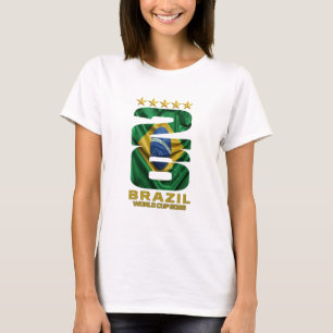 VM i Brasilien 2026 - Seleção Canarinho Fan T-Shir T Shirt
