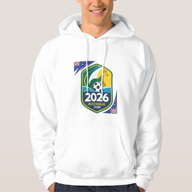 VM i fotboll 2026 Hoodie (Framsida)
