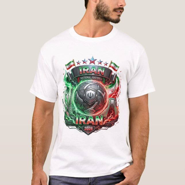 VM i fotboll 2026 - Iran T Shirt (Framsida)