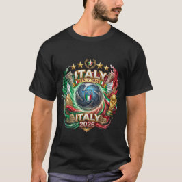 VM i fotboll 2026 - Italien T Shirt