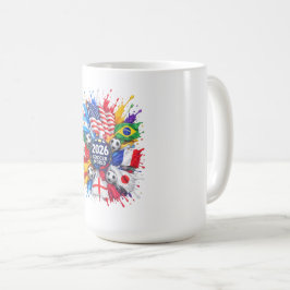 VM i fotboll 2026 Kaffemugg