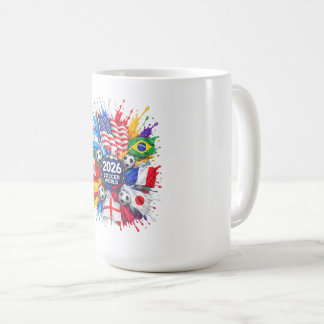 VM i fotboll 2026 Kaffemugg
