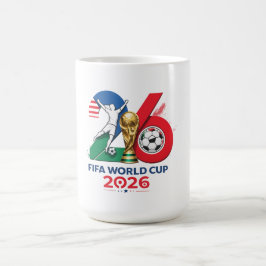 VM i fotboll 2026 Kaffemugg