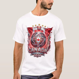 VM i fotboll 2026 - Kanada T Shirt