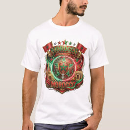 VM i fotboll 2026 - Marocko T Shirt