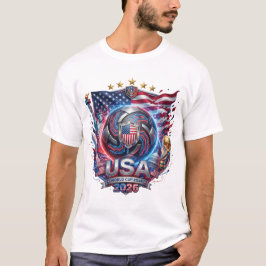 VM i fotboll 2026 - USA T Shirt