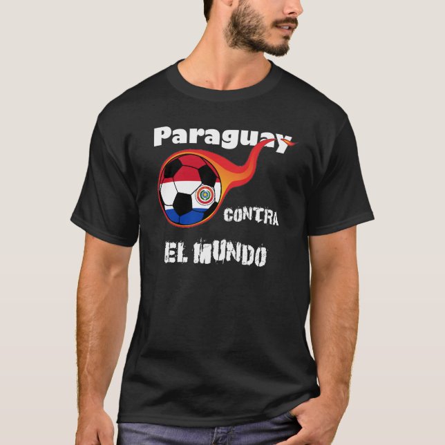 vm - Paraguay mot världen Tee (Framsida)
