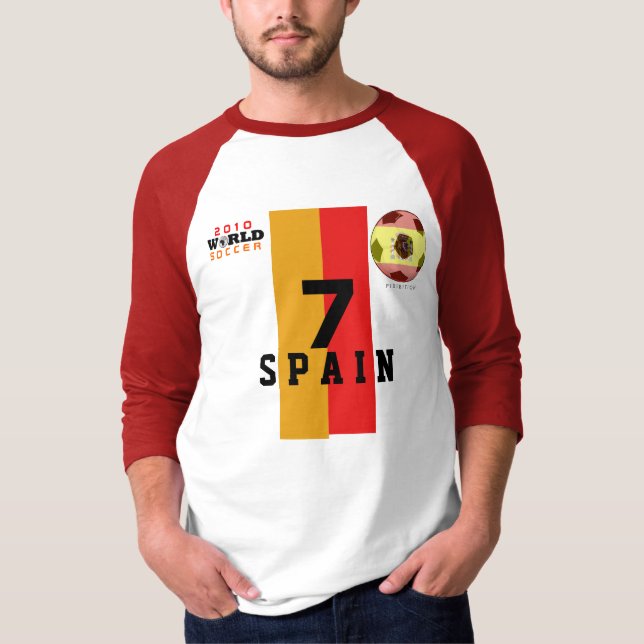 Vm Silver Shoe #7 Villa Spanien T-Shirt (Framsida)