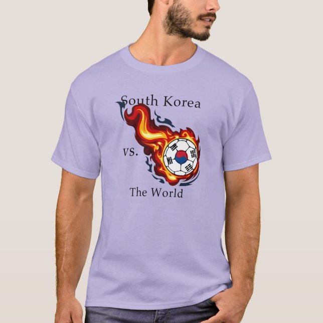 vm - Sydkorea kontra världen T Shirt (Framsida)