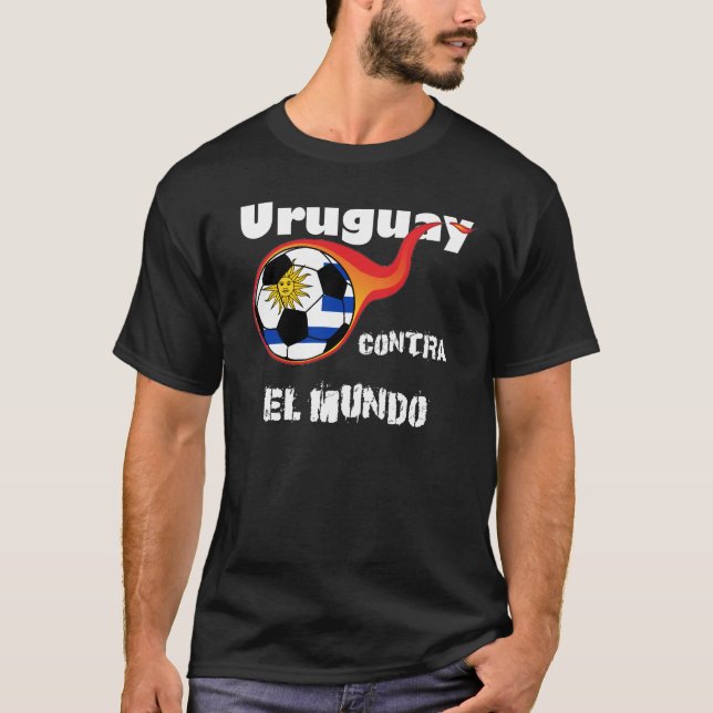 Vm - Uruguay vs. världen T-shirt (Framsida)