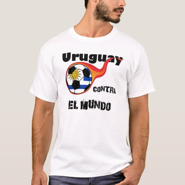 Vm - Uruguay vs. världen Tee (Framsida)
