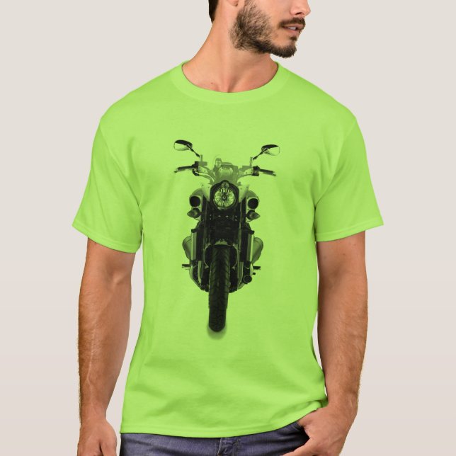 VMax motorcykelT-tröja Tee Shirt (Framsida)