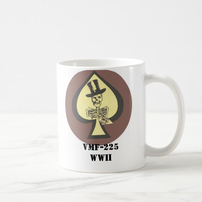 VMF-225 lappar Kaffemugg (Höger)