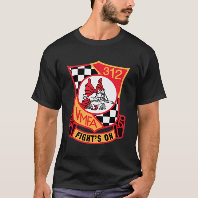 Vmfa-312 T Shirt (Framsida)