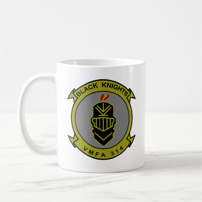 VMFA-314 KAFFEMUGG (Vänster)