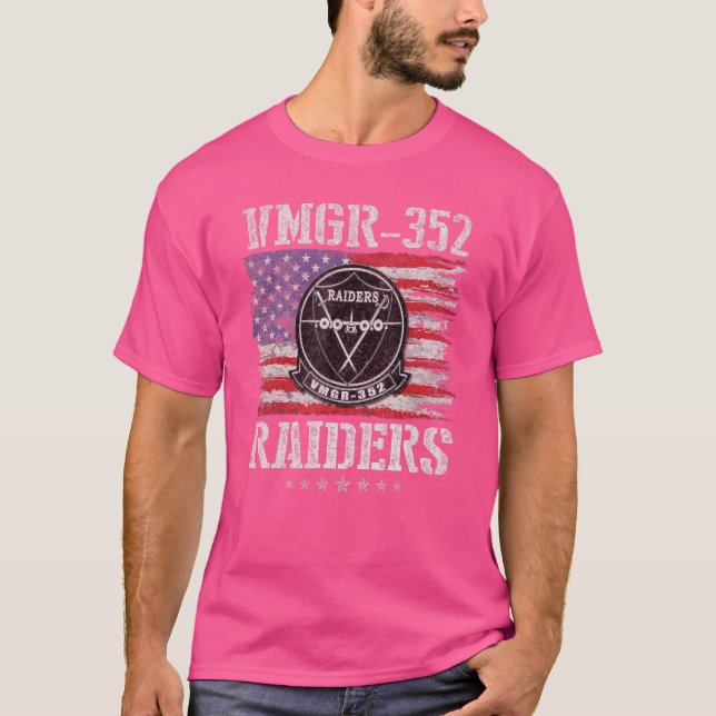 VMGR 352 KC 130 Aerial Refueler Transport Squadron T Shirt (Framsida)