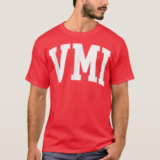 VMI Vintage Retro College Arch Stil Funny T Shirt
