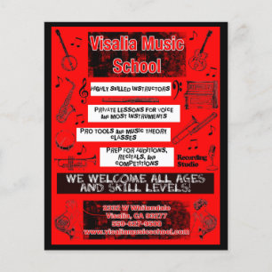 VMS Dubbla-sidig Flyer Ad