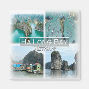 VN0014 Asia, Vietnam, Ha Long Bay, Fridge Magnet