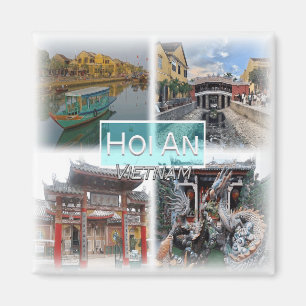 VN0017 Asia, Vietnam, Hoi An, Fridge Magnet