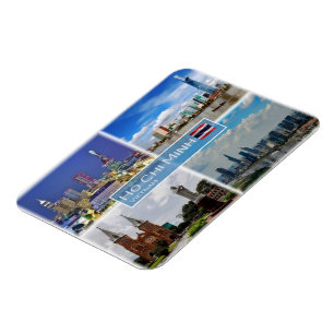VN Vietnam - Ho Chi Minh City Saigon - Magnet