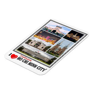 VN Vietnam - Ho Chi Minh City Saigon - Magnet
