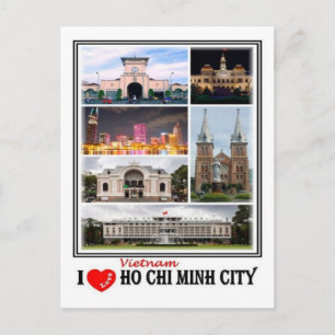 VN Vietnam - Ho Chi Minh City - Vykort