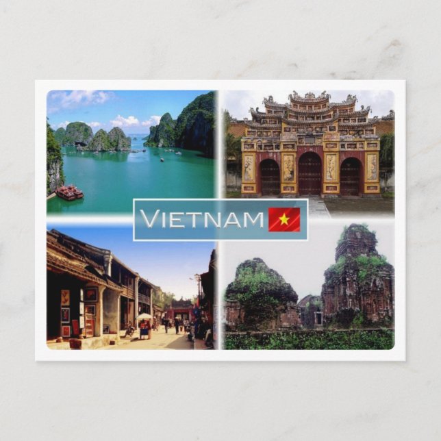 VN Vietnam - Vykort (Framsida)