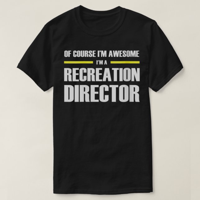 VNeck, rekreationschef i Fantastisk T Shirt (Design framsida)