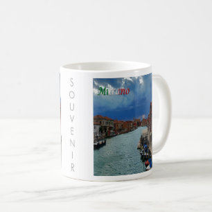 VNT055 VENICE, MURANO, Venetien, Italien Kaffemugg