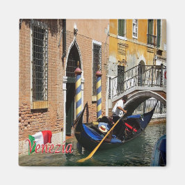 VNT064 VENICE, Gondolas, Venetien, Italien, Fridge Magnet
