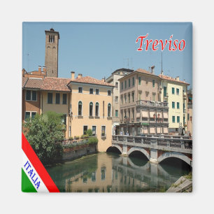VNT098 TREVISO, Venetien, Italien, Fridge Magnet