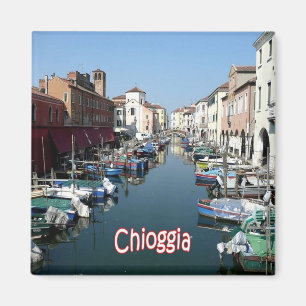 VNT115 CHIOGGIA, Port, Venetien, Italien, Fridge Magnet