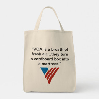 VOA Tote Bag Tygkasse