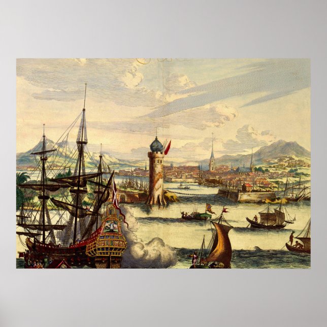 VOC Amsterdam Le Habana 1770, Poster (Framsidan)