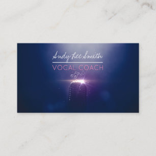 Vocal Coach Singer Visitkort