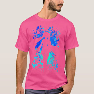 Vocaloid Inspired Paint Splatter Shirt T Shirt
