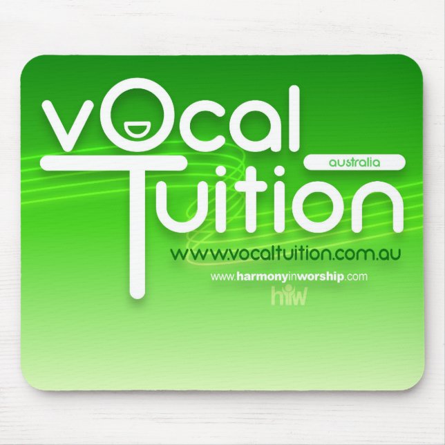 VocalTuition Aus Mousepad Musmatta (Framsidan)