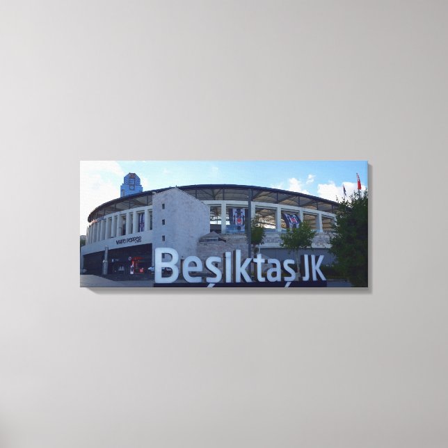 Vodafone Arena, hemstadion till Besikt as Canvastryck (Framsida)