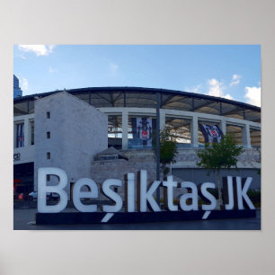 Vodafone Arena, hemstadion till Besikt as Poster