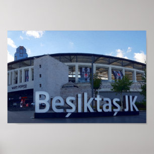Vodafone Arena, hemstadion till Besikt as Poster
