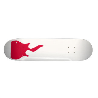 VODEKO® Flame Deck Mini Skateboard Bräda 18,7 Cm