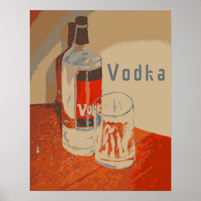 Vodka Advertisement Poster (Framsidan)