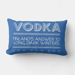 VODKA anpassningsbar färg dekorativ kudde